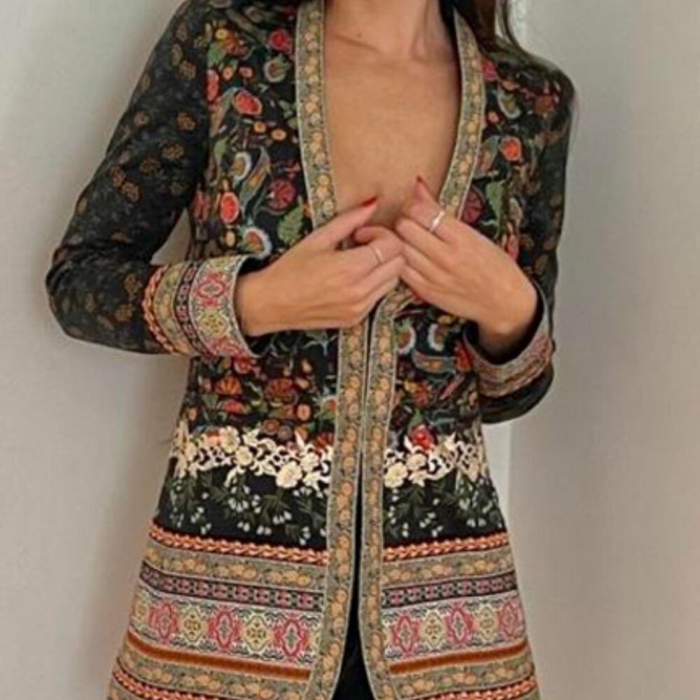 alice + olivia Women's Multi Coat